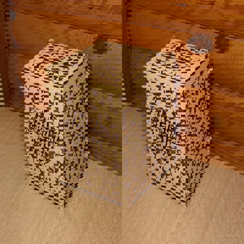 طرح جعبه تزئینی پاکت نامه عروسی با پروانه، مناسب برای استفاده در دستگاه های cnc چوب و cnc لیزر - laser cut decorative box with butterflies wedding envelopes box cdr file