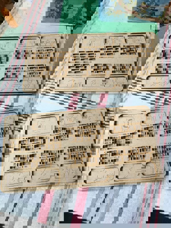 طرح تشک بازیکن مریخی قابل حمل با مناسب برای استفاده در دستگاه های cnc چوب و cnc لیزر - laser cut terraforming mars player mat