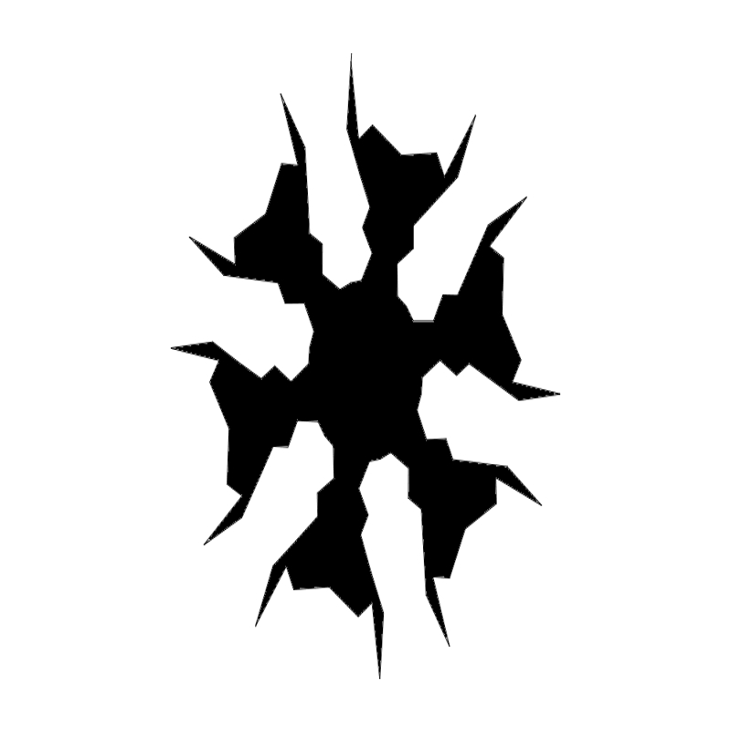 طرح مربوط به flake1xb مناسب برای استفاده در دستگاه های cnc چوب و cnc لیزر - flake1xb dxf file