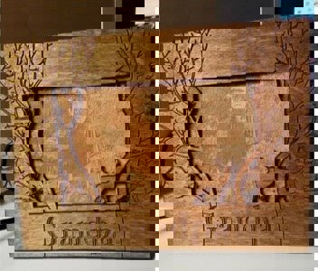 طرح قاب عکس روز پدر مناسب برای استفاده در دستگاه های cnc چوب و cnc لیزر - laser cut fathers day photo frames svg file