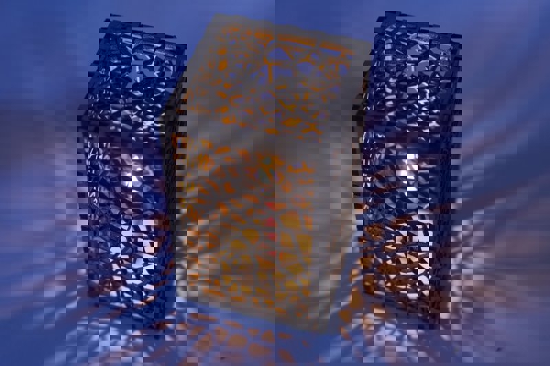 طرح جعبه توری چوبی مناسب برای استفاده در دستگاه های cnc چوب و cnc لیزر - laser cut wooden lace box svg file