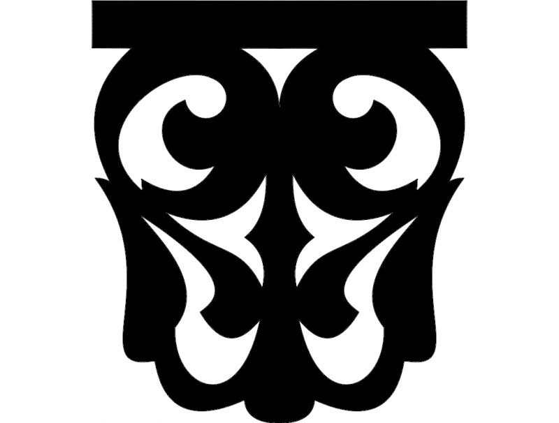 طرح اورن ۸۹ ۰ مناسب برای استفاده در دستگاه های cnc چوب و cnc لیزر - design orn 89 0 dxf file