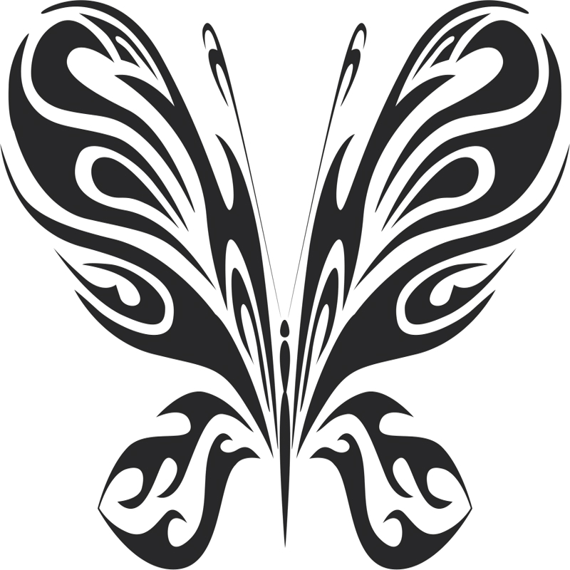 طرح وکتور پروانه شماره 020 مناسب برای استفاده در دستگاه های cnc چوب و cnc لیزر - butterfly vector art 020 cdr file