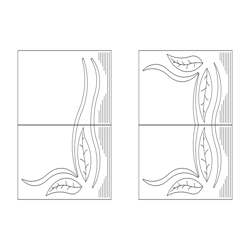 طرح 2 adet yatak odas cizim مناسب برای استفاده در دستگاه های cnc چوب و cnc لیزر - 2 adet yatak odas cizim dxf file