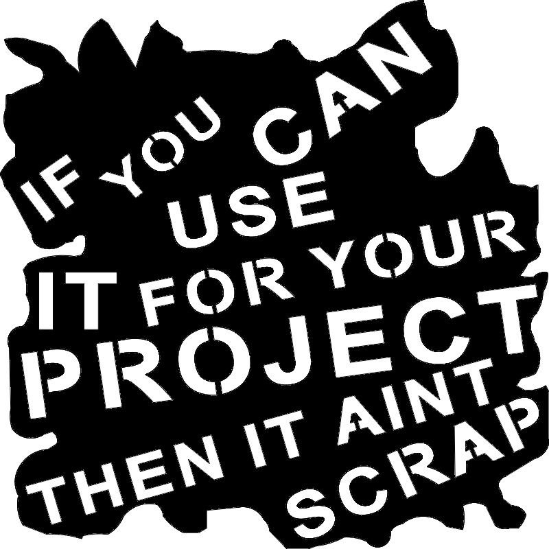 طرح تابلو ضایعاتی سایز ۱۸x۱۸ مناسب برای استفاده در دستگاه های cnc چوب و cnc لیزر - scrap sign 18x18 dxf file