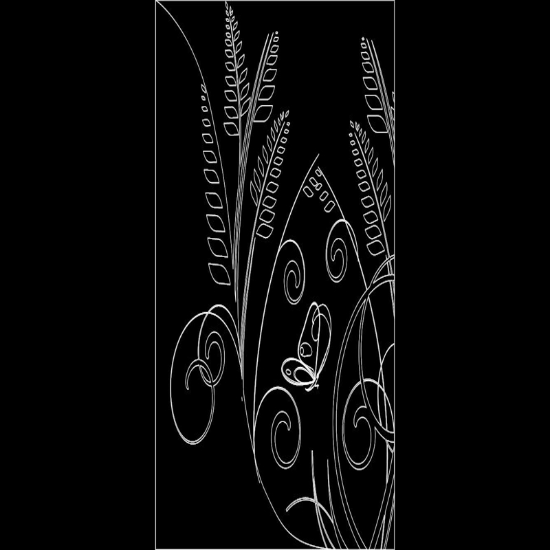 طرح 0072 مناسب برای استفاده در دستگاه های cnc چوب و cnc لیزر - design 0072 dxf file