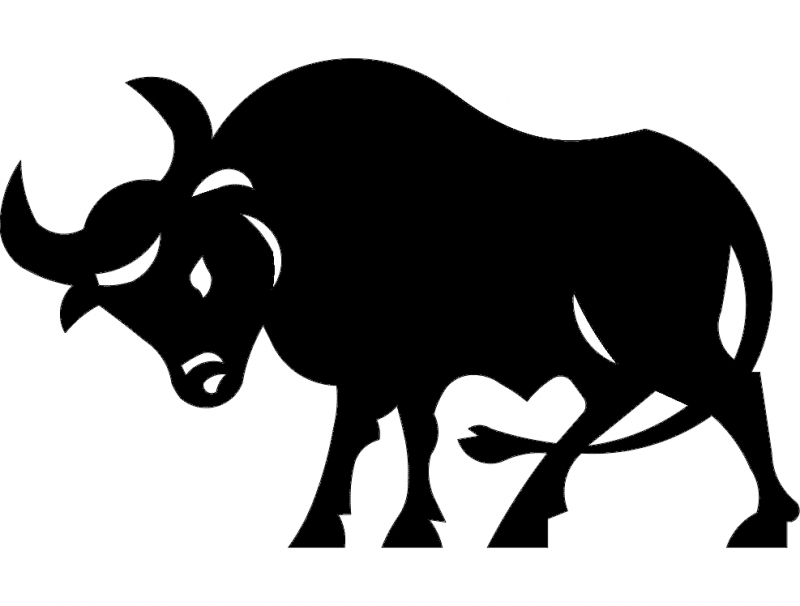 طرح برج ثور مناسب برای استفاده در دستگاه های cnc چوب و cnc لیزر - Design and vector for CNC machine