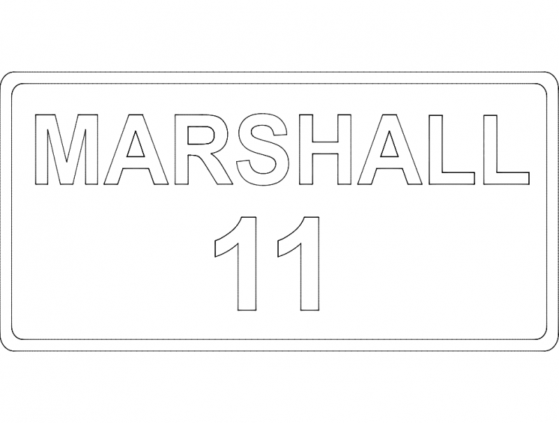 طرح با فرمت m11a مناسب برای استفاده در دستگاه های cnc چوب و cnc لیزر - m11a dxf file