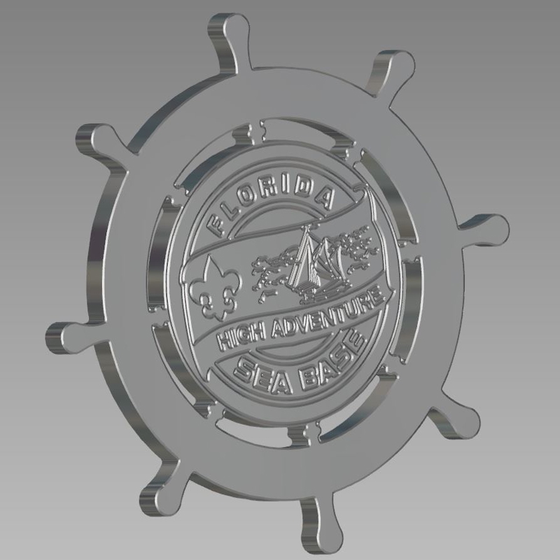 طرح پایه دریایی مناسب برای استفاده در دستگاه های cnc چوب و cnc لیزر - sea base dxf