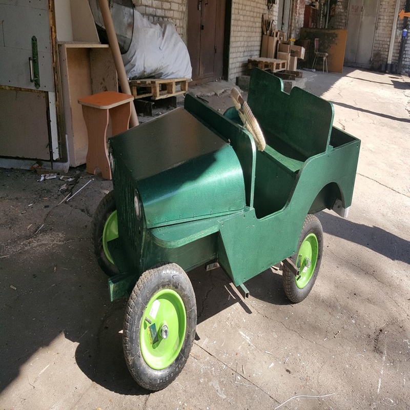 طرح جیپ اسباب بازی چوبی مناسب برای استفاده در دستگاه های cnc چوب و cnc لیزر - wooden toy jeep laser cutting template cdr file