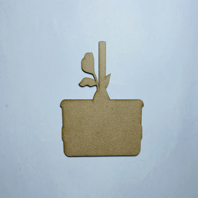 طرح برش سبد عید پاک با فرمت کورل مخصوص لیزر برش مناسب برای استفاده در دستگاه های cnc چوب و cnc لیزر - laser cut easter basket cutout unfinished wooden shape cdr file