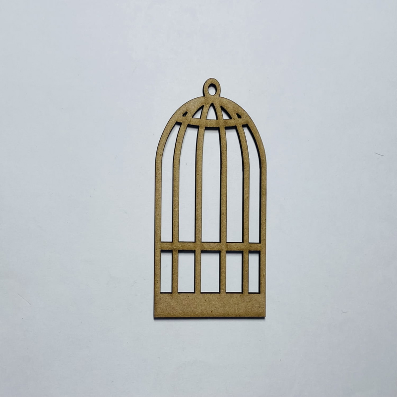 طرح قفس پرنده چوبی برای کاردستی مناسب برای استفاده در دستگاه های cnc چوب و cnc لیزر - laser cut wooden bird cage shape for crafts cdr file