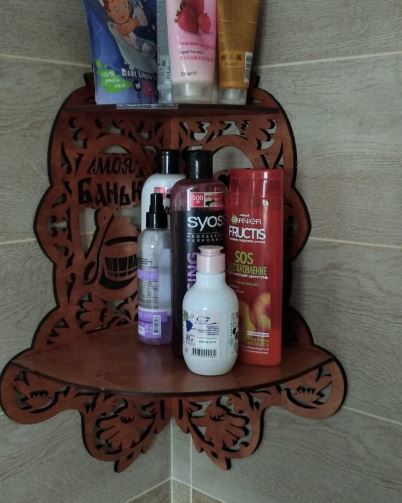 طرح فایل کورل CDR جعبه دوش و قفسه حمام مناسب برای استفاده در دستگاه های cnc چوب و cnc لیزر - laser cut shower caddy storage bathroom shelves corner shelf rack 2 tier cdr file