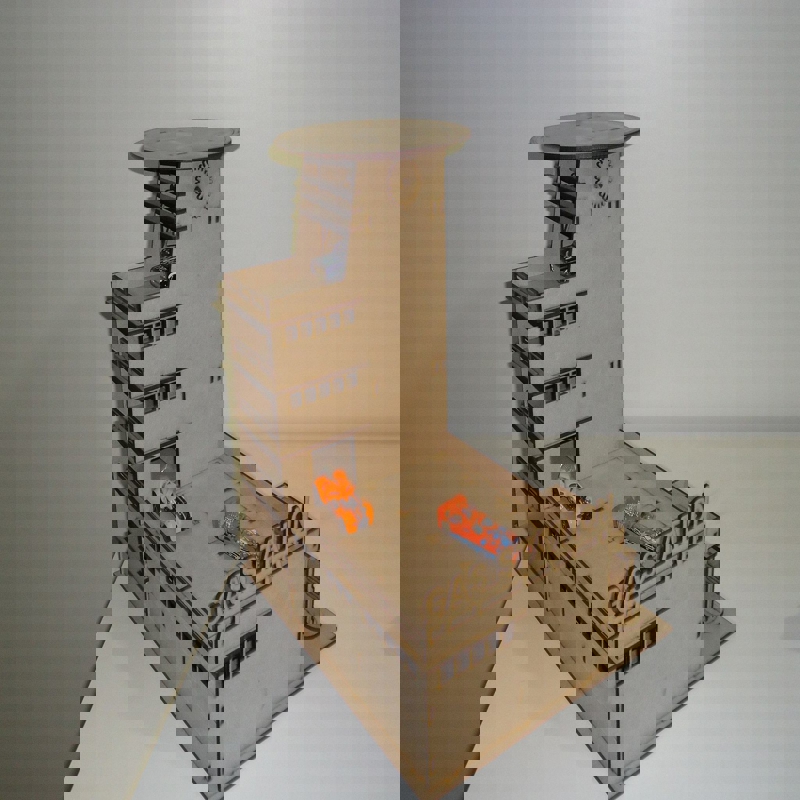 طرح فایل سی دی آر mini posto 3mm مناسب برای استفاده در دستگاه های cnc چوب و cnc لیزر - mini posto 3mm lasercut cdr file