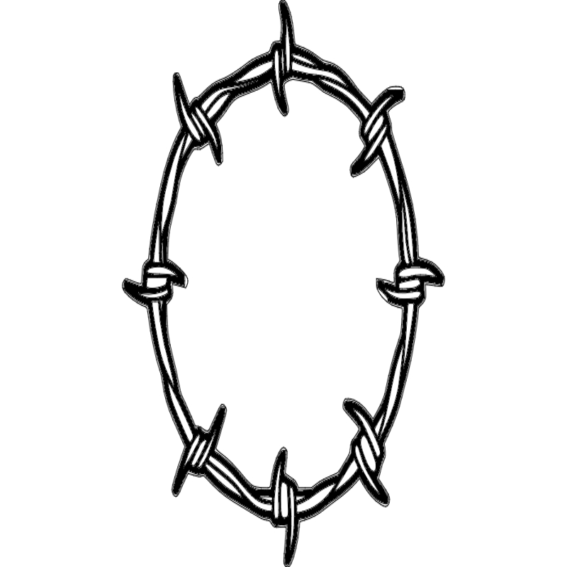 طرح قاب سیمی گرد مناسب برای استفاده در دستگاه های cnc چوب و cnc لیزر - wire frame round design dxf file