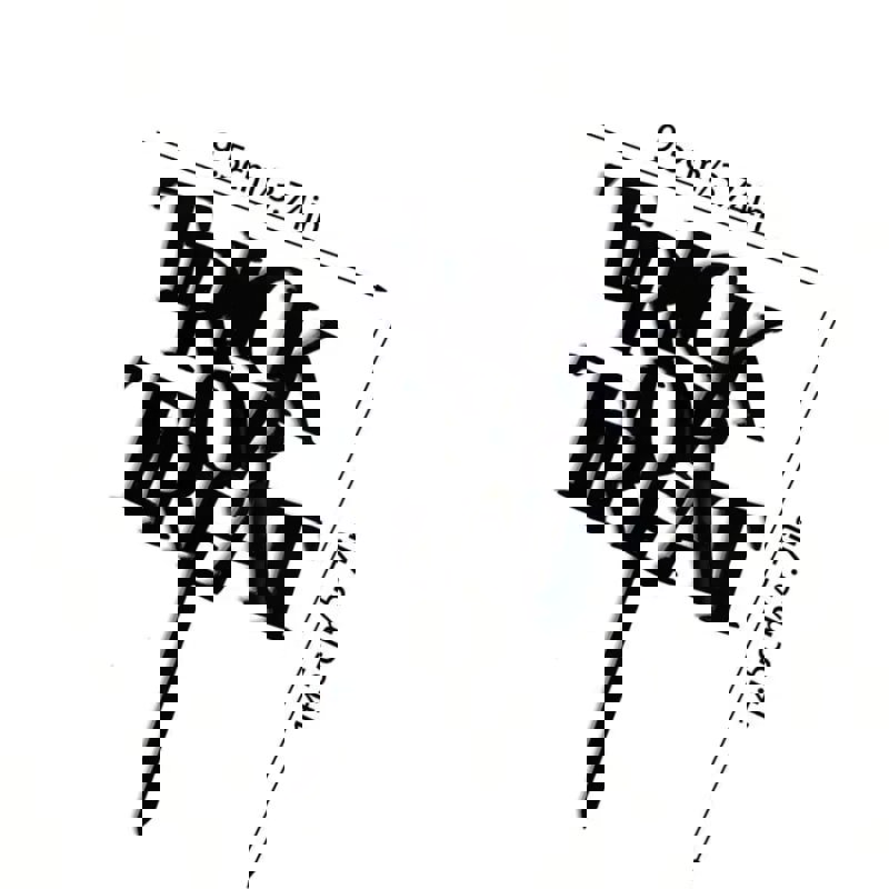 طرح تزیین کیک هالووین با یا ترفند هالووین مناسب برای استفاده در دستگاه های cnc چوب و cnc لیزر - laser cut halloween trick or treat cake topper