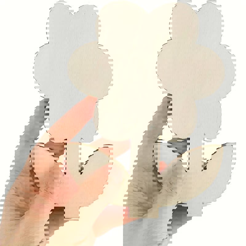 طرح گل طرح گل چوبی برای نقاشی DIY و تزئینات تعطیلات خانگی مناسب برای استفاده در دستگاه های cnc چوب و cnc لیزر - laser cut flower wooden floral shape for diy painting and home holiday decorations