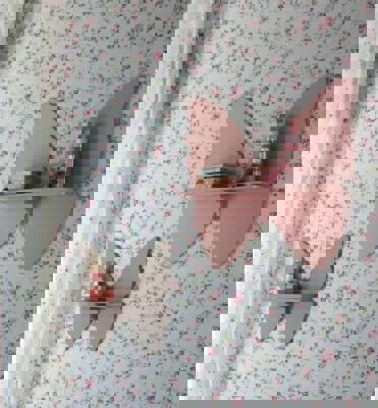 طرح قفسه دیواری پروانه ای مناسب برای استفاده در دستگاه های cnc چوب و cnc لیزر - laser cut butterfly wall shelf