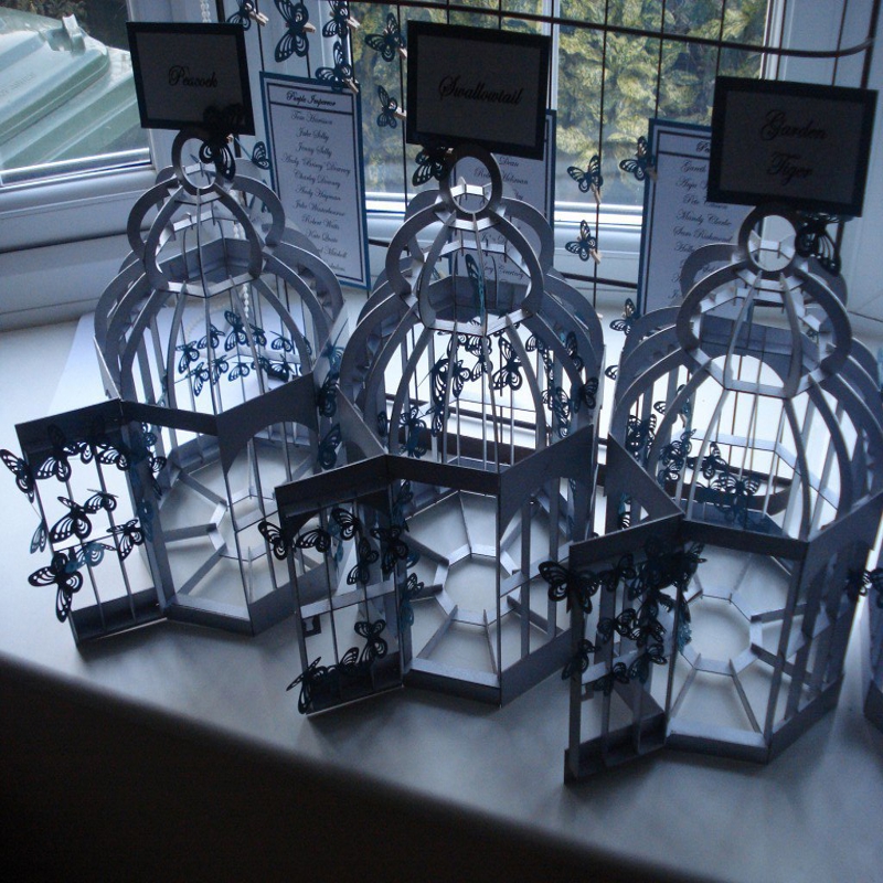 طرح قفس پرنده مناسب برای استفاده در دستگاه های cnc چوب و cnc لیزر - bird cage cdr file