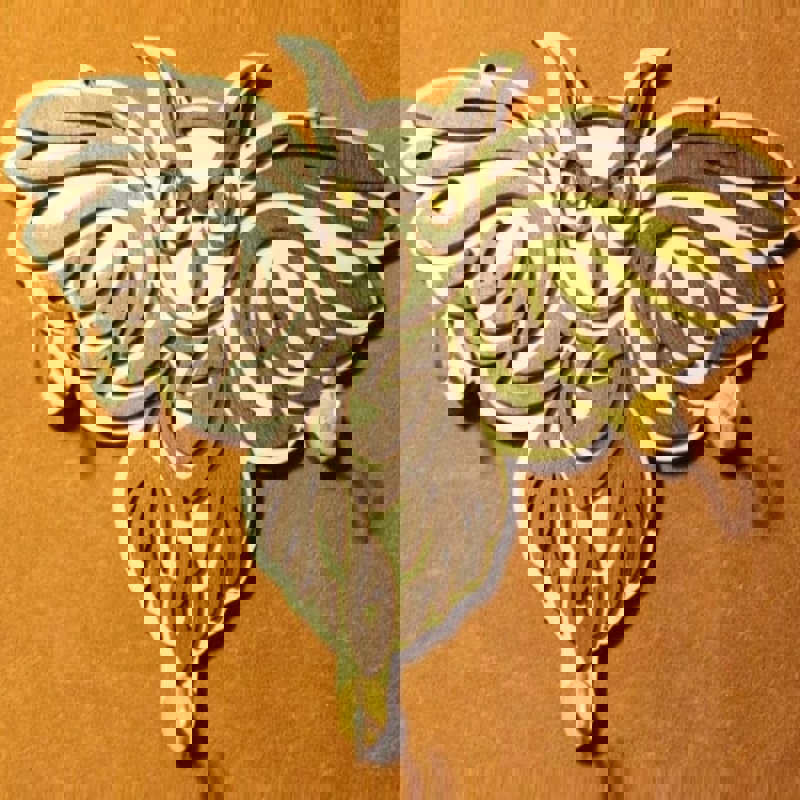 طرح جاکلیدی جغد شب مناسب برای استفاده در دستگاه های cnc چوب و cnc لیزر - laser cut night owl key holder dxf file