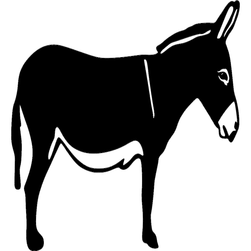 طرح الاغ مناسب برای استفاده در دستگاه های cnc چوب و cnc لیزر - donkey dxf file