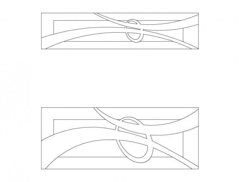 طرح با فرمت jar برای لوآن بافت مناسب برای استفاده در دستگاه های cnc چوب و cnc لیزر - luan baft jar dxf file