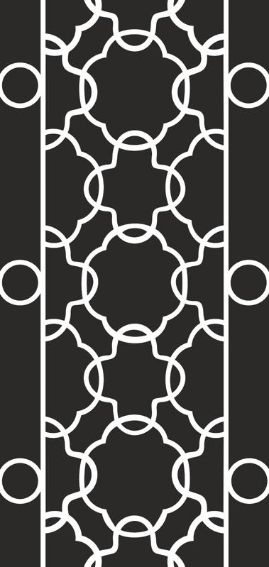 طرح منبت کاری چوبی توخالی مناسب برای استفاده در دستگاه های cnc چوب و cnc لیزر - wood carving hollow pattern cdr file