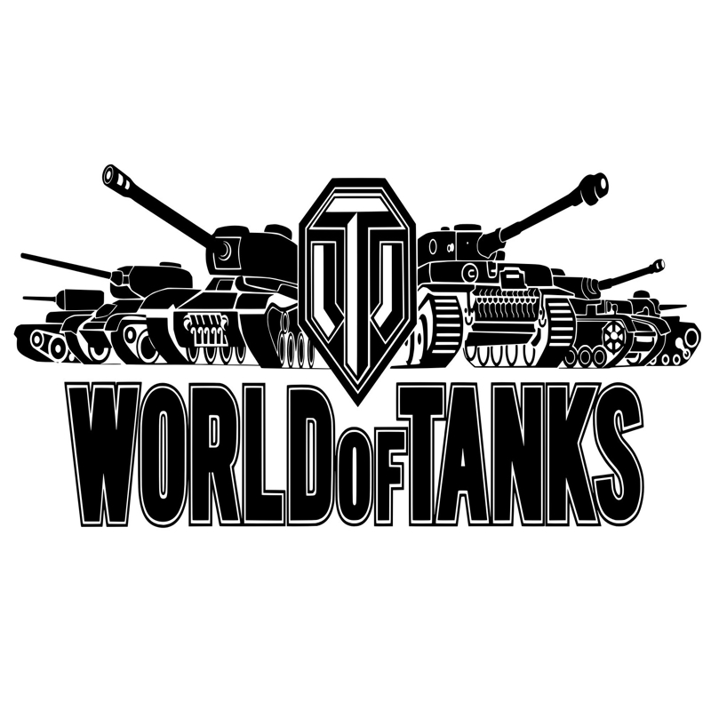 طرح فایل وکتور لوگوی دنیای تانک‌ها مناسب برای استفاده در دستگاه های cnc چوب و cnc لیزر - world of tanks logo vector cdr file