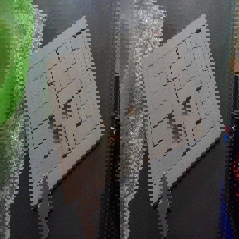 طرح پازل 45 قطعه چوبی مناسب برای استفاده در دستگاه های cnc چوب و cnc لیزر - Design and vector for CNC machine