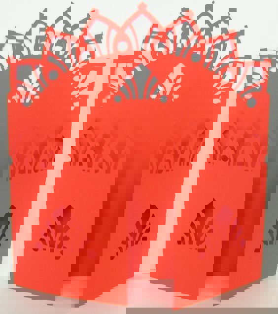 طرح کارت تا شده دروازه شماره ۱۱ مناسب برای استفاده در دستگاه های cnc چوب و cnc لیزر - gate fold card 11 dxf file