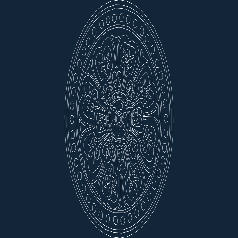 طرح حکاکی روی چوب مناسب برای استفاده در دستگاه های cnc چوب و cnc لیزر - wood engrave design dxf file