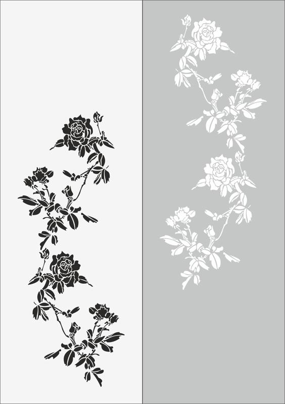 طرح سندبلاست ۲۱۷۹ مناسب برای استفاده در دستگاه های cnc چوب و cnc لیزر - sandblast pattern 2179 cdr file