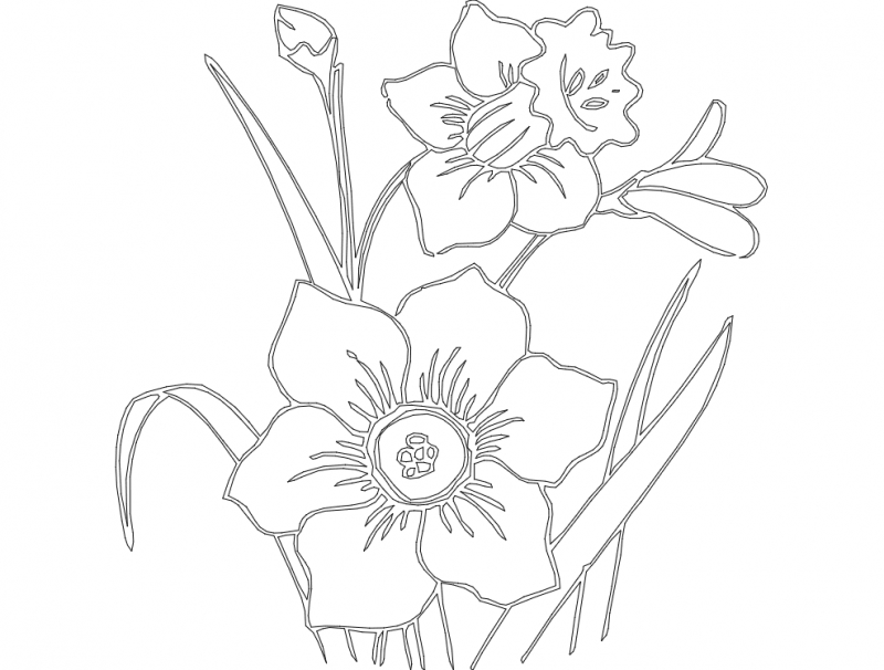 طرح داف مناسب برای استفاده در دستگاه های cnc چوب و cnc لیزر - daf dxf file