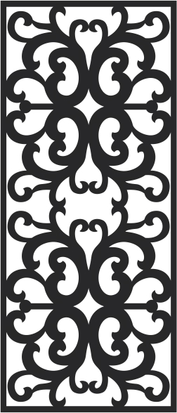 طرح فایل کورل cdr با طرح وکتور اره مویی مناسب برای استفاده در دستگاه های cnc چوب و cnc لیزر - scroll saw vector pattern cdr file