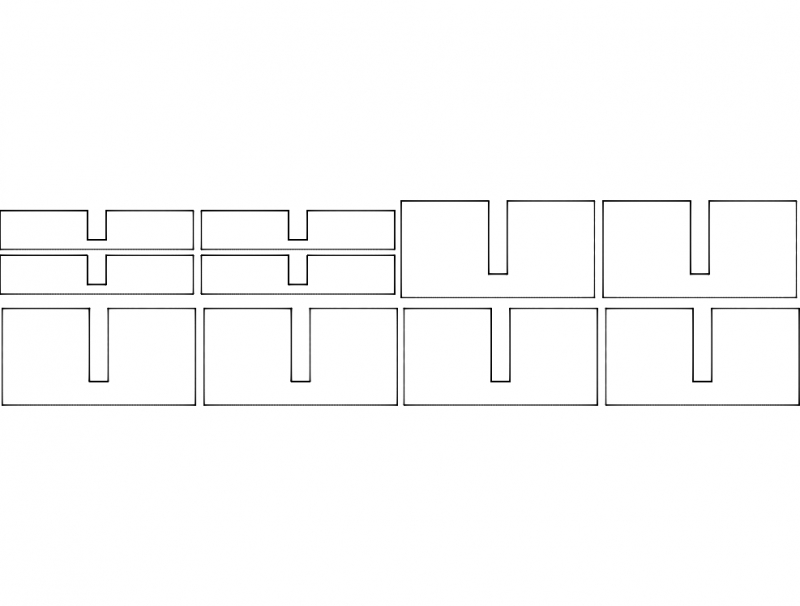 طرح پایه مناسب برای استفاده در دستگاه های cnc چوب و cnc لیزر - base dxf file