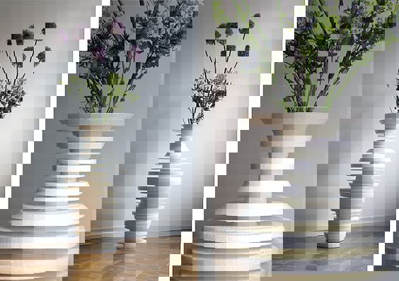 طرح گلدان مناسب برای استفاده در دستگاه های cnc چوب و cnc لیزر - vase cdr file