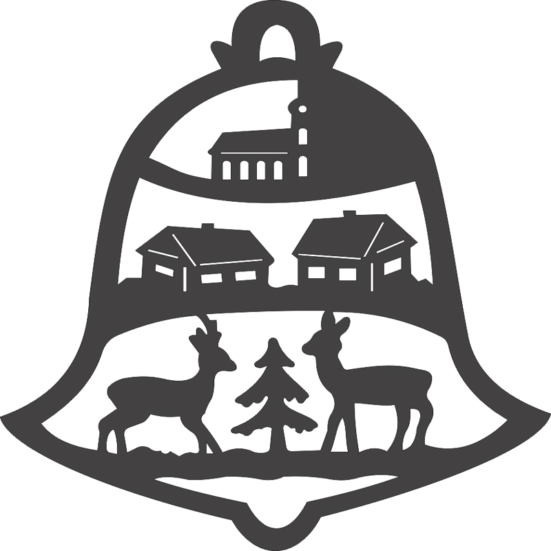 طرح تصویر پنجره با خانه و چرخش مناسب برای استفاده در دستگاه های cnc چوب و cnc لیزر - Design and vector for CNC machine