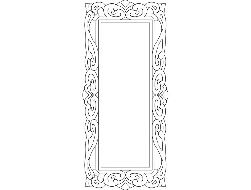 طرح آینا ون کروم مناسب برای استفاده در دستگاه های cnc چوب و cnc لیزر - ayna van krom dxf file