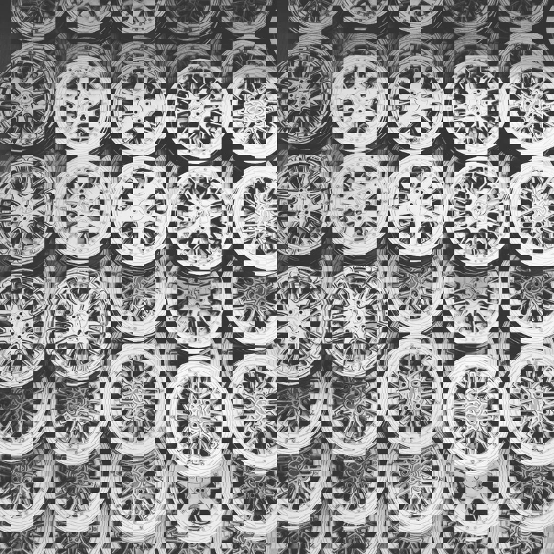 طرح زیرلیوانی چوبی اورجینال مناسب برای استفاده در دستگاه های cnc چوب و cnc لیزر - laser cut original wheel coasters cdr file