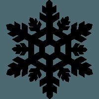 طرح دانه برف مناسب برای استفاده در دستگاه های cnc چوب و cnc لیزر - snowflake dxf file