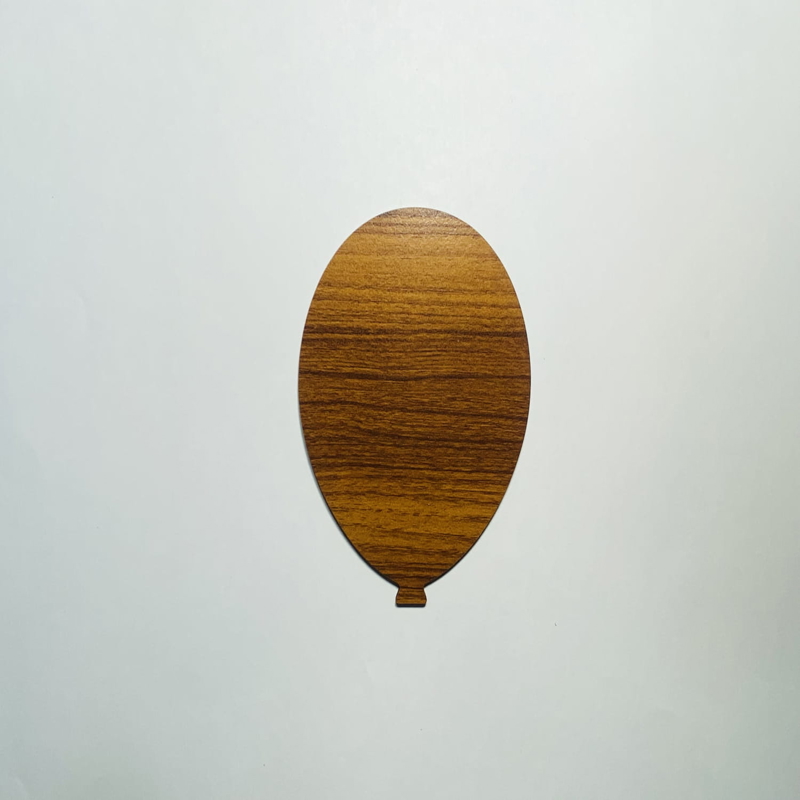طرح برش بادکنک چوبی با دستگاه مناسب برای استفاده در دستگاه های cnc چوب و cnc لیزر - laser cut balloon wood cutout cdr file