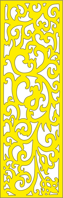 طرح شبکه با نقوش مناسب برای استفاده در دستگاه های cnc چوب و cnc لیزر - reshetka s uzorami cdr file