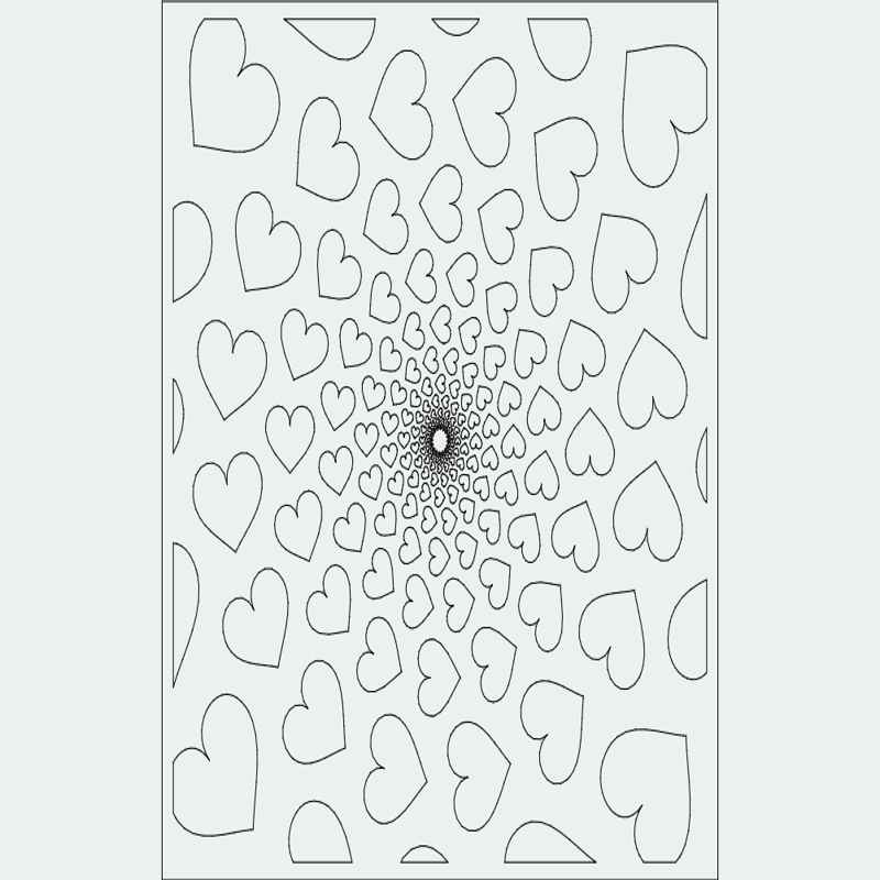 طرح سه بعدی جداکننده قلب مناسب برای استفاده در دستگاه های cnc چوب و cnc لیزر - Design and vector for CNC machine