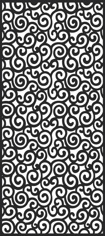 طرح پنل وکتور بدون درز شماره ۲۲۶ مناسب برای استفاده در دستگاه های cnc چوب و cnc لیزر - laser cut vector panel seamless 226 cdr file