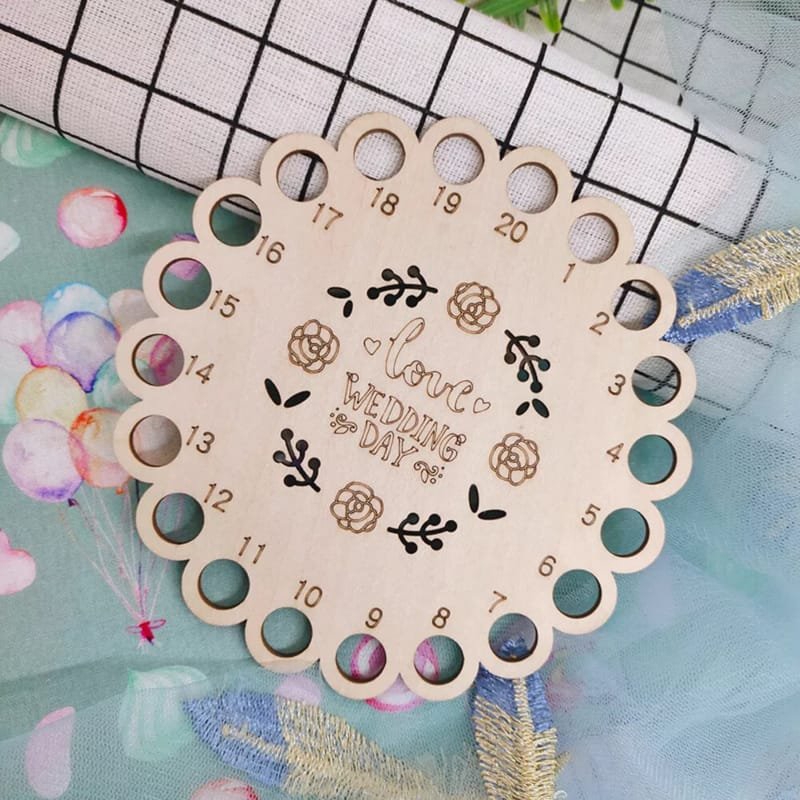 طرح لوازم جانبی گلدوزی با نخ چوبی ، نگهدارنده نخ چوبی بخیه متقاطع چوبی مناسب برای استفاده در دستگاه های cnc چوب و cnc لیزر - laser cut wooden thread storage wooden cross stitch floss organizer embroidery accessories