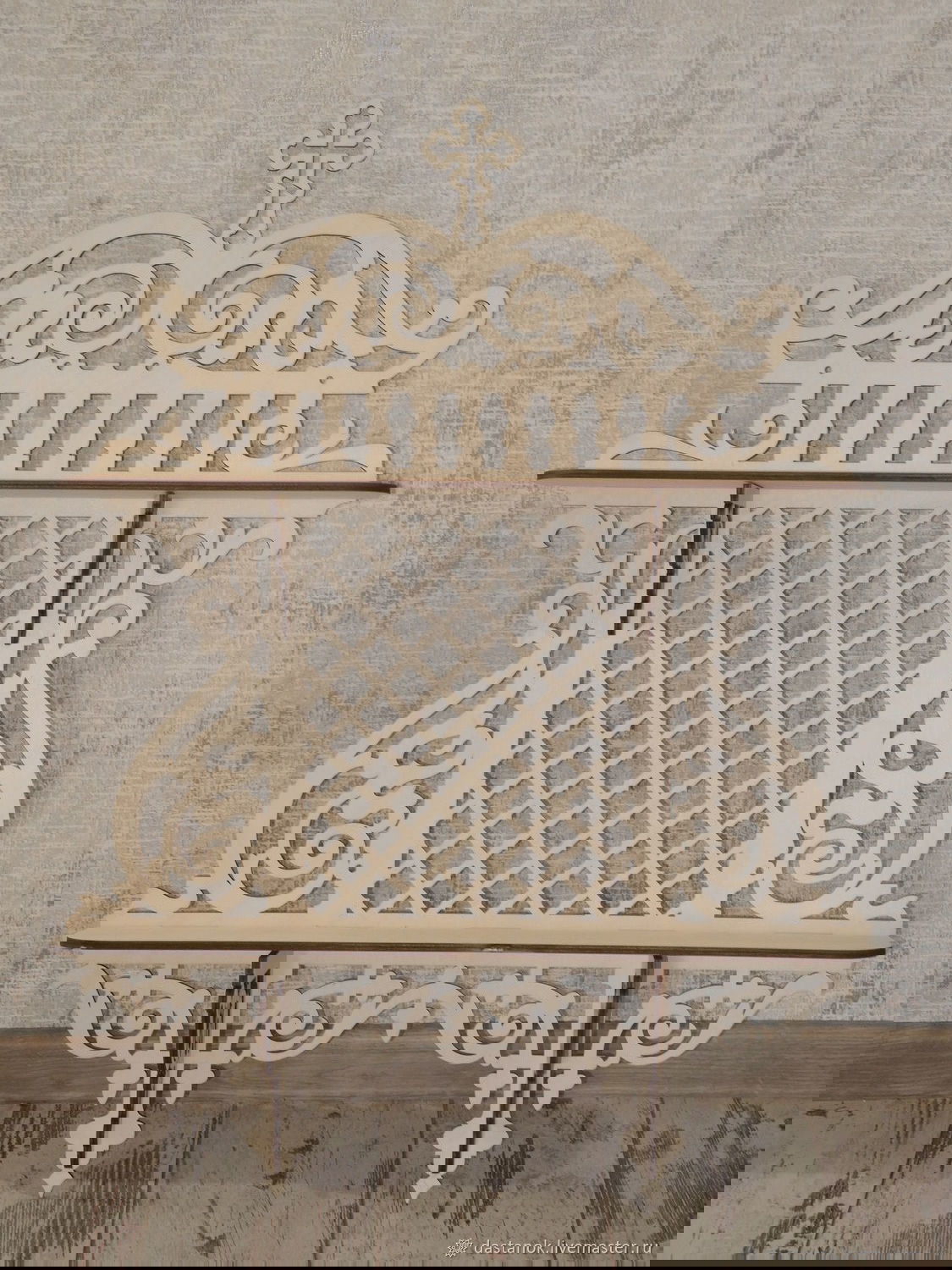 طرح قفسه قدیمی مناسب برای استفاده در دستگاه های cnc چوب و cnc لیزر - vintage shelf laser cut svg file