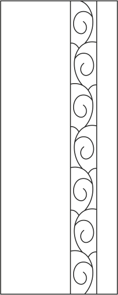 طرح کابینت وینیل s 011 مناسب برای استفاده در دستگاه های cnc چوب و cnc لیزر - vinyl cabinet design s 011 vector cdr file