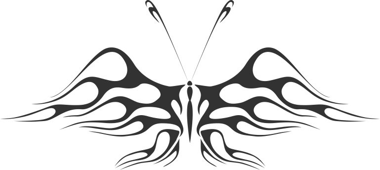 طرح تصویر برداری پروانه مناسب برای استفاده در دستگاه های cnc چوب و cnc لیزر - butterfly vector illustration cdr file