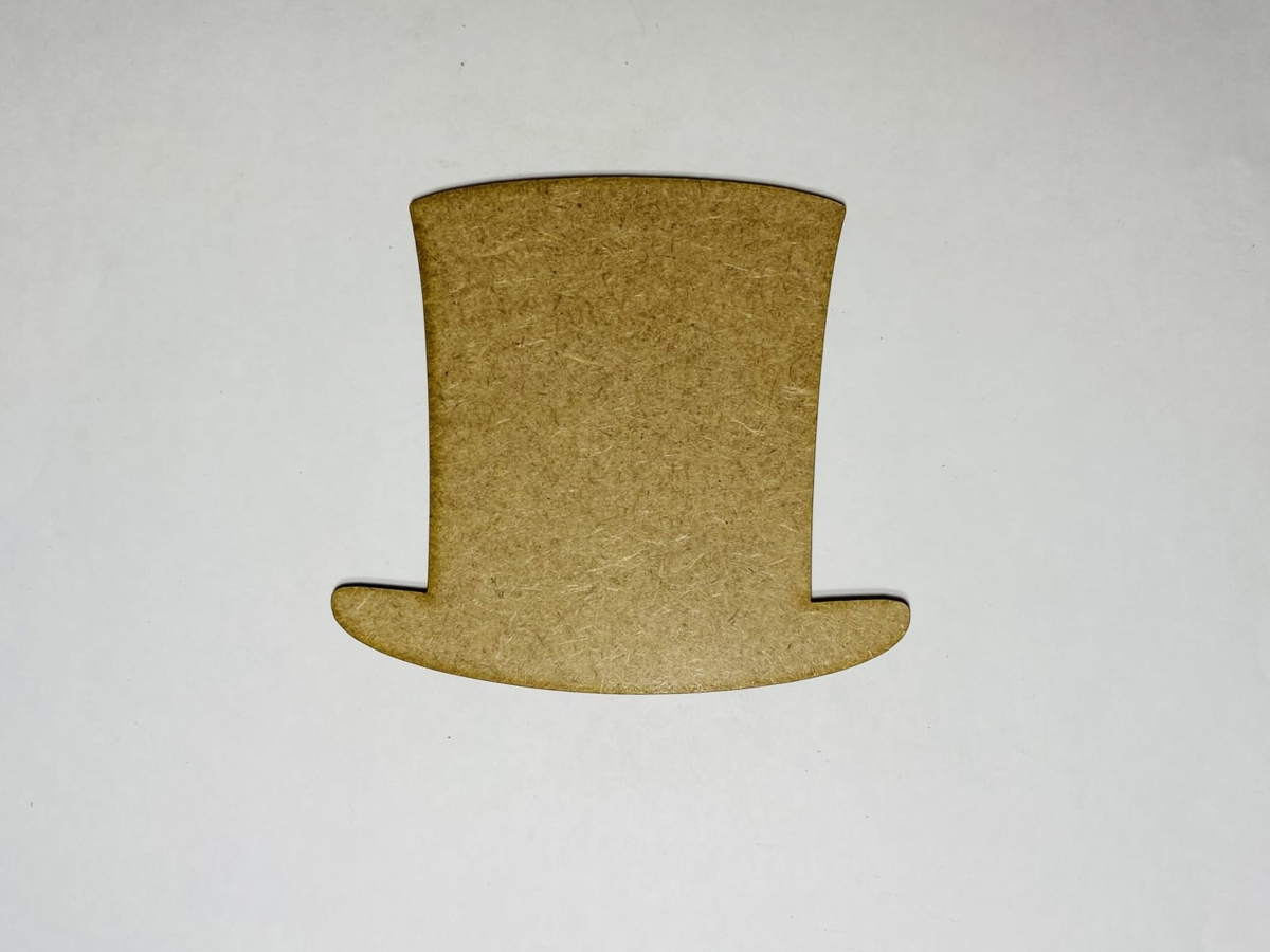 طرح کلاه آبراهام لینکلن طرح چوب مناسب برای استفاده در دستگاه های cnc چوب و cnc لیزر - laser cut wood abraham lincoln hat cutout shape cdr file