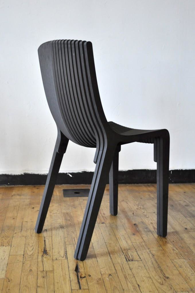 طرح صندلی لایه ای مناسب برای استفاده در دستگاه های cnc چوب و cnc لیزر - layer chair dxf file